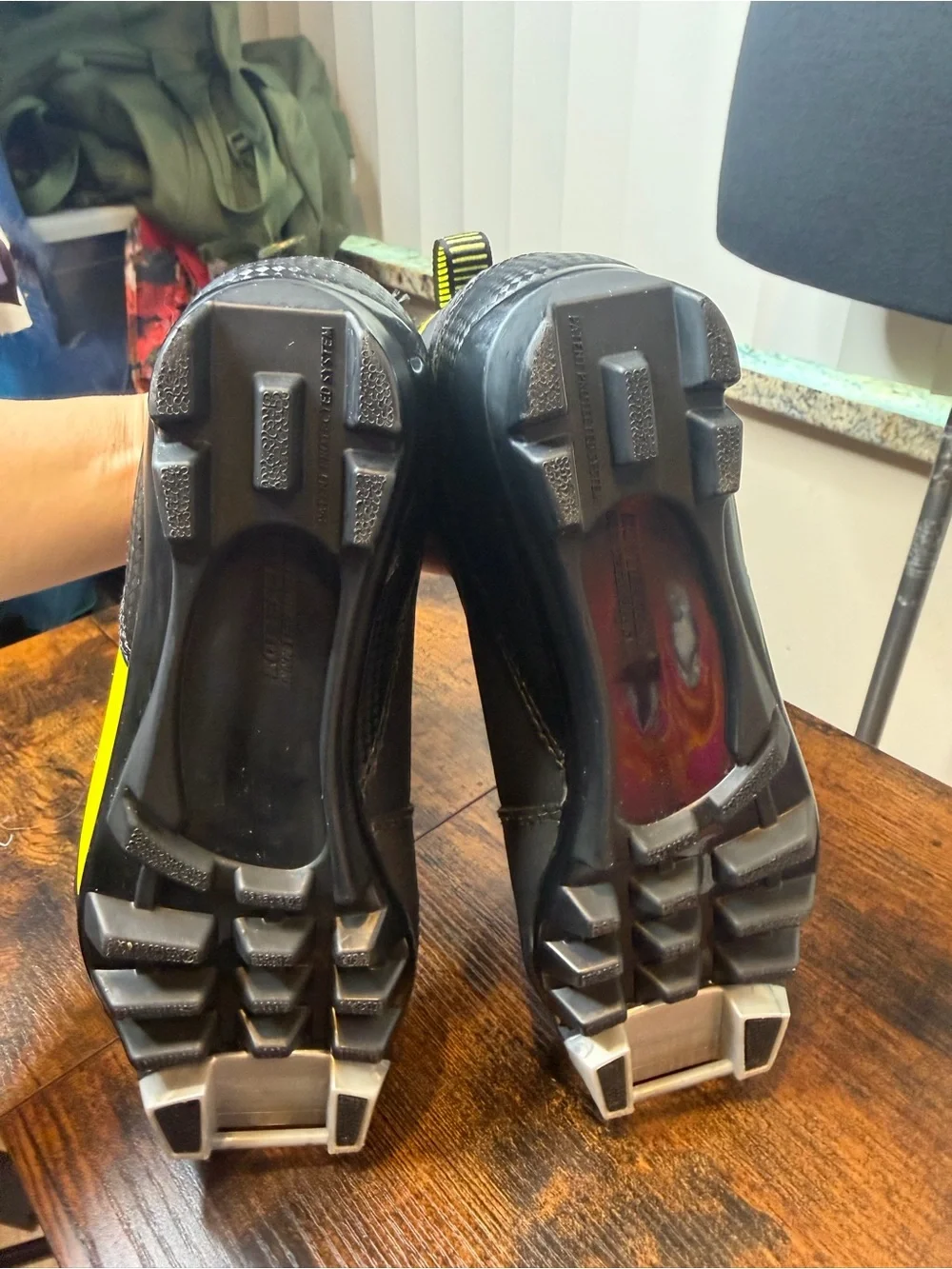 Fischer XJ Sprint junior cross-country ski boots black yellow Size EU36